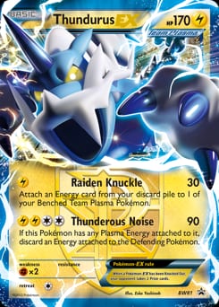 BW Black Star Promos Thundurus-EX #BW81 card