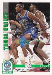 1992-93 Hoops Base Set Thurl Bailey #134 card