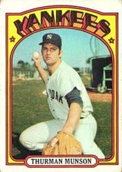 1972 Topps Base Set Thurman Munson #441 card