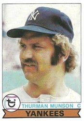 1979 Topps Base Set Thurman Munson #310 card