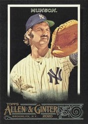 2020 Topps Allen & Ginter X Base Set Thurman Munson #302 card