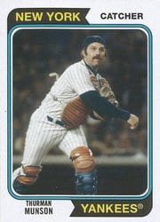 2020 Topps Archives Base Set Thurman Munson #178 card