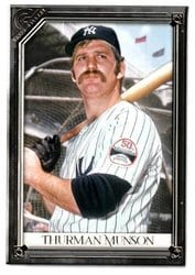 2021 Topps Gallery Base Set Thurman Munson #190 card
