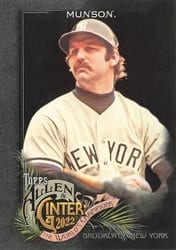 2022 Topps Allen & Ginter X Base Set Thurman Munson #33 card