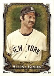 2024 Topps Allen & Ginter Base Set Thurman Munson #126 card