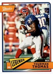 2018 Panini Classics Base Set Thurman Thomas #108 card