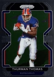 2021 Panini Prizm Base Set Thurman Thomas #123 card