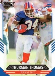2021 Score Base Set Thurman Thomas #26 card