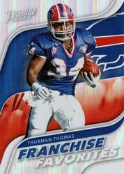 2023 Panini Prestige Franchise Favorites Thurman Thomas #9 card