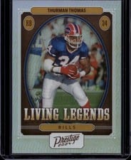 2024 Panini Prestige Living Legends Thurman Thomas #LL-TTS card