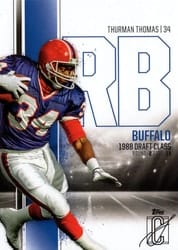 2024 Topps Signature Class Base Set Thurman Thomas #5 card