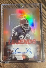 2024 Topps Signature Class Legends of Their Class Autographs Thurman Thomas #LCA-TT card