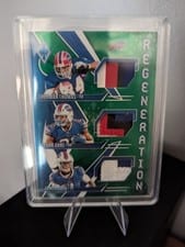 2024 Panini Phoenix Regeneration Thurman Thomas / Frank Gore / James Cook #R-BUF card