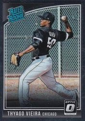 2018 Donruss Optic Base Set Thyago Vieira #53 card