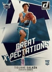 2024-25 Donruss Great X-Pectations Tidjane Salaun #8 card