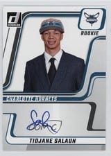 2024-25 Donruss Next Day Autographs Tidjane Salaun #NDA-TSC card