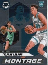 2024-25 Panini Mosaic Montage Tidjane Salaun #4 card