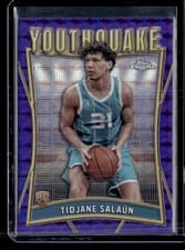 2024-25 Topps Chrome YouthQuake Tidjane Salaün #YQ-5 card