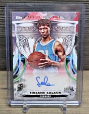 2024-25 Topps Inception Grail Chasing Signatures Tidjane Salaün #GCS-TS card