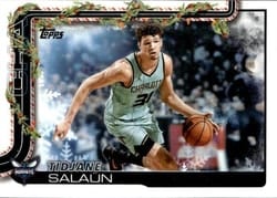 2025-26 Topps Holiday Base Set Tidjane Salaün #H57 card