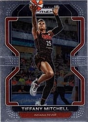2022 Panini Prizm WNBA Base Set Tiffany Mitchell #96 card
