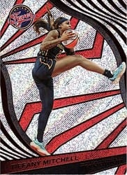 2022 Panini Revolution WNBA Base Set Tiffany Mitchell #9 card