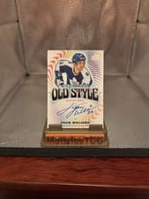 2024-25 Upper Deck Premier Old Style Signatures Tiger Williams #OS-TW card