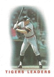 1986 Topps Base Set Tigers Leaders #36 card