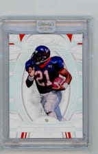 2023 Panini Flawless Collegiate Base Set Tiki Barber #72 card