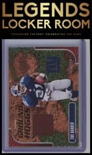 2024 Panini Absolute Ground Hoggs Materials Tiki Barber #GHM-TBR card