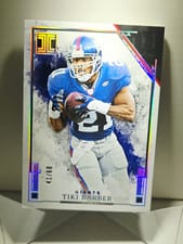 2025 Panini Impeccable Base Set Tiki Barber #51 card