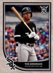 2018 Topps Big League Base Set Tim Anderson #71 card