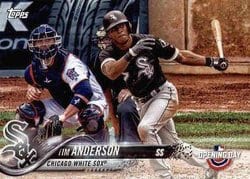 2018 Topps Opening Day Base Set Tim Anderson #154 card