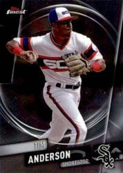 2019 Finest Base Set Tim Anderson #66 card