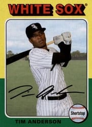 2019 Topps Archives Base Set Tim Anderson #183 card