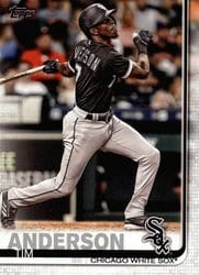 2019 Topps Base Set Tim Anderson #80 card