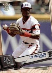 2019 Topps Big League Base Set Tim Anderson #255 card