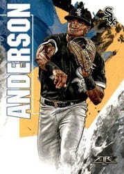 2019 Topps Fire Base Set Tim Anderson #101 card