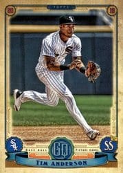 2019 Topps Gypsy Queen Base Set Tim Anderson #125 card