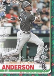 2019 Topps Holiday Base Set Tim Anderson #HW131 card