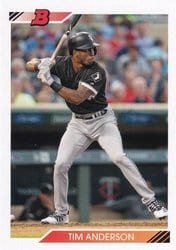 2020 Bowman Heritage Base Set Tim Anderson #97 card