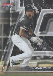 2020 Bowman's Best Base Set Tim Anderson #43 card