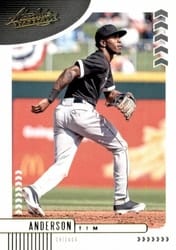 2020 Panini Absolute Base Set Tim Anderson #24 card