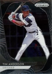 2020 Panini Prizm Base Set Tim Anderson #161 card