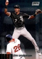 2020 Stadium Club Chrome Base Set Tim Anderson #229 card