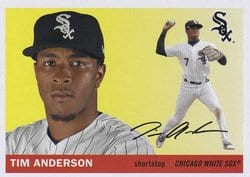 2020 Topps Archives Base Set Tim Anderson #58 card