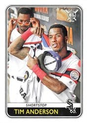 2020 Topps Big League Base Set Tim Anderson #211 card