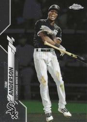2020 Topps Chrome Base Set Tim Anderson #90 card