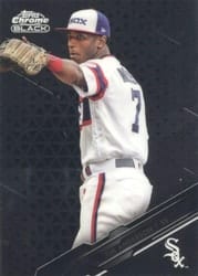 2020 Topps Chrome Black Base Set Tim Anderson #67 card