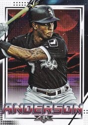 2020 Topps Fire Base Set Tim Anderson #63 card